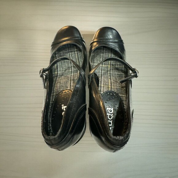 Mudd Vintage LUSH 90’s Chunky Heel Black Mary Jane Sz 9 1/2 M Y2K Punk Classic - Picture 6 of 10